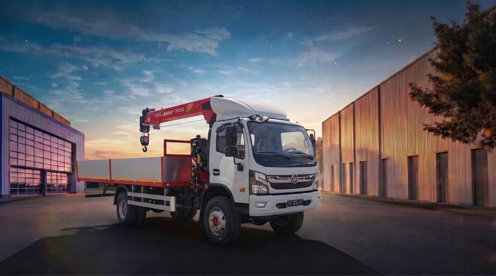 DONG FENG C80L с КМУ FASSI XR315