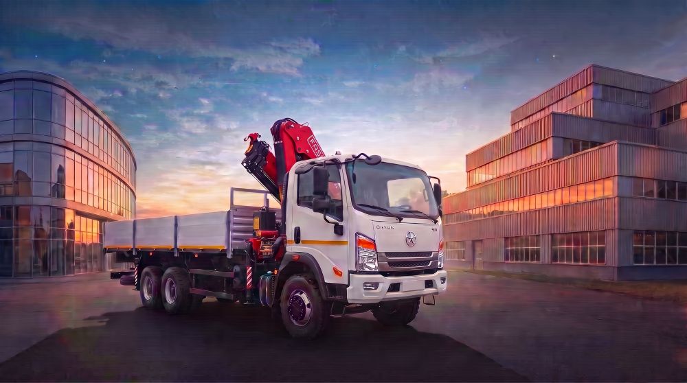 DAYUN (4х2) с краном манипулятором FASSI F115A.0.22