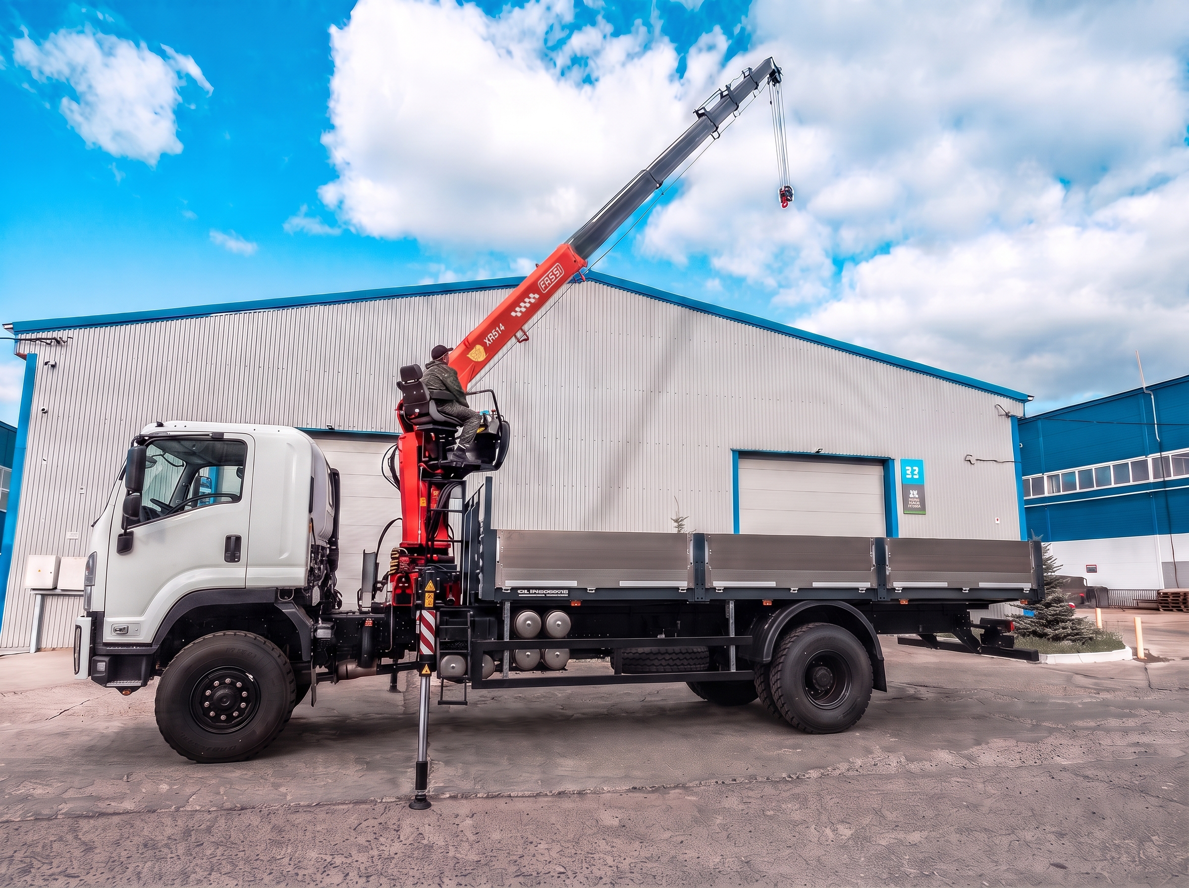 ISUZU FSR34 c КМУ FASSI XR514